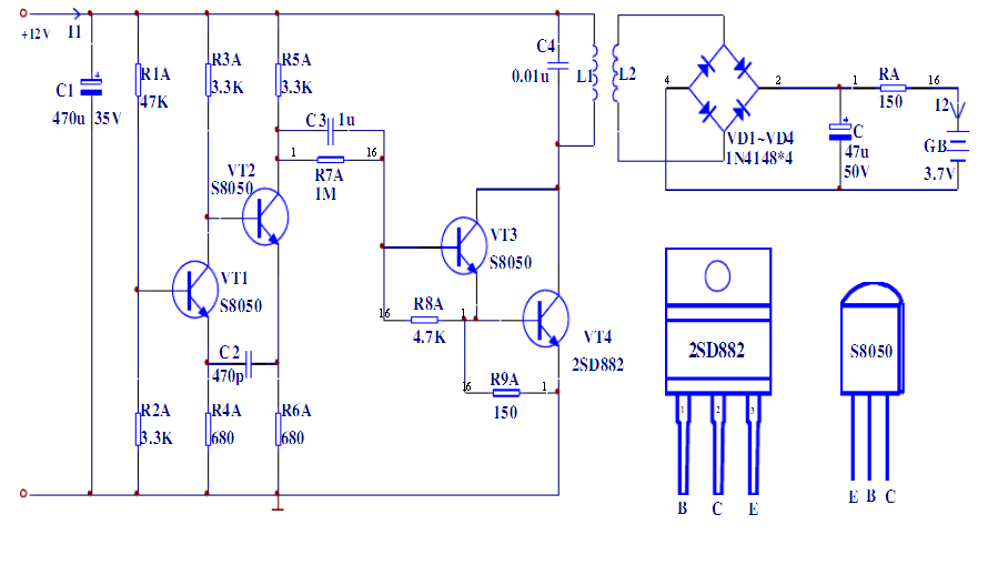 wireless charger circuit
