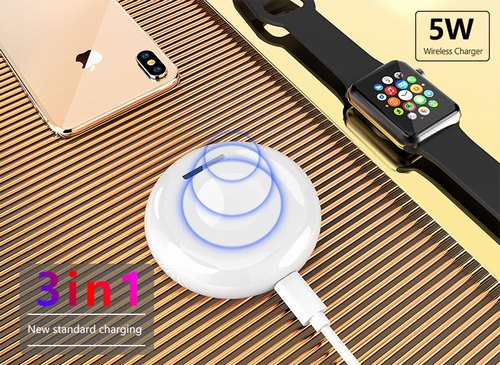 YMP-T7 3 in 1 wireless charger