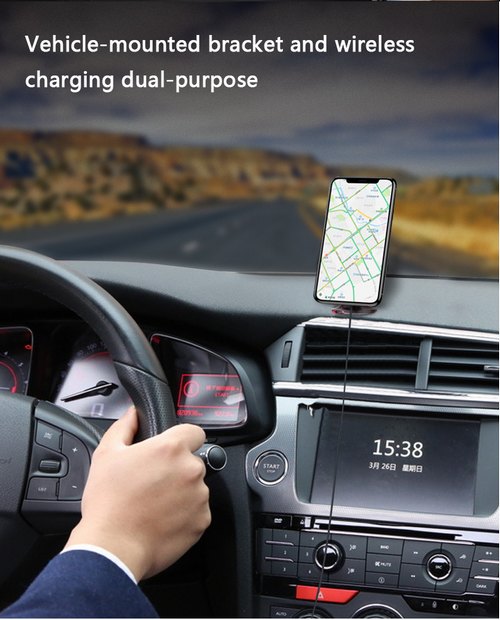 YMP vehicle-mounted bracket and wireless charging